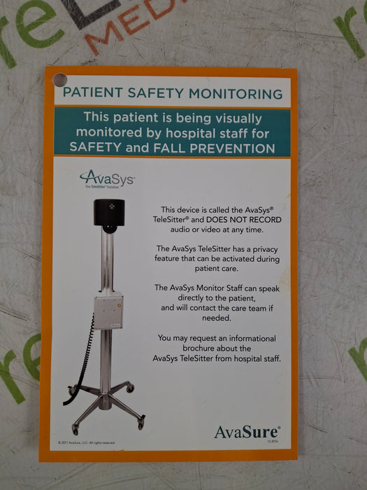 AvaSure AvaSys Telesitter