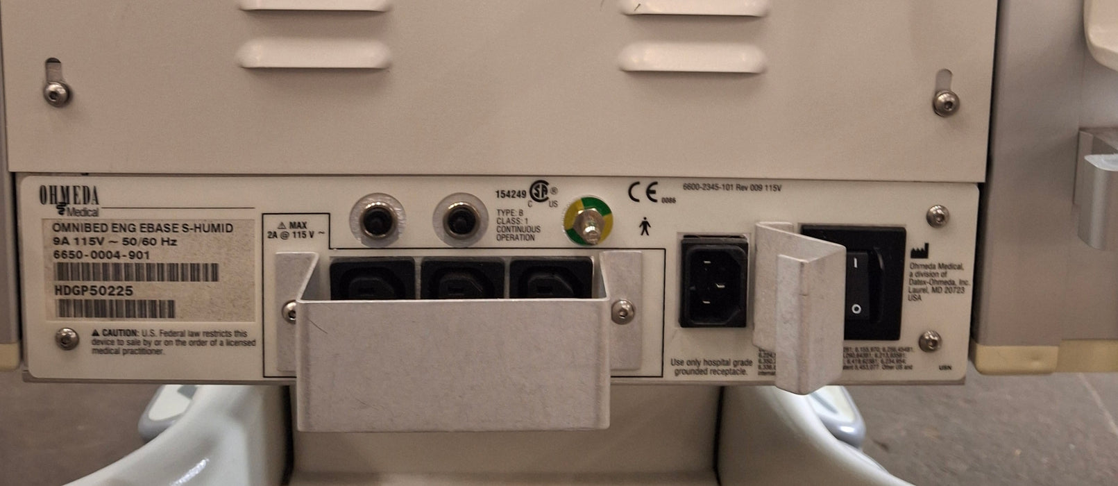 Datex-Ohmeda Giraffe Omnibed Infant Incubator/Warmer