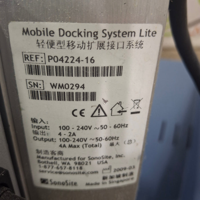 Sonosite Lite Mobile Docking System