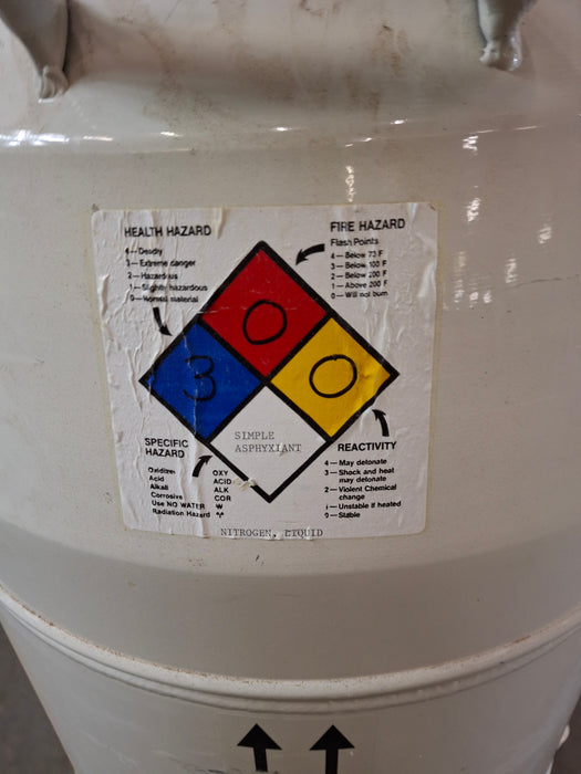 MVE Cryosystem 4000 Liquid Nitrogen Tank