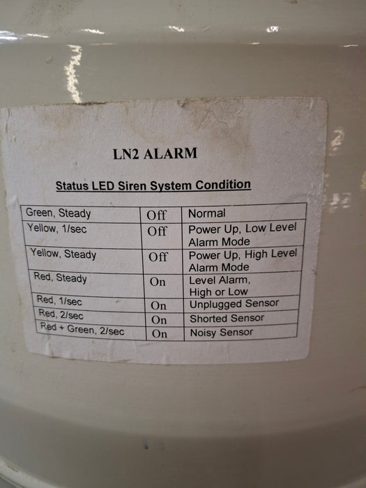 MVE Cryosystem 4000 Liquid Nitrogen Tank