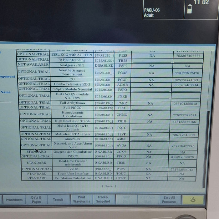 GE Healthcare Carescape B650 Post Anesthesia Care Patient Monitor