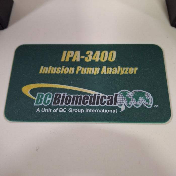 BC Biomedical IPA-3400 Infusion Pump Analyzer