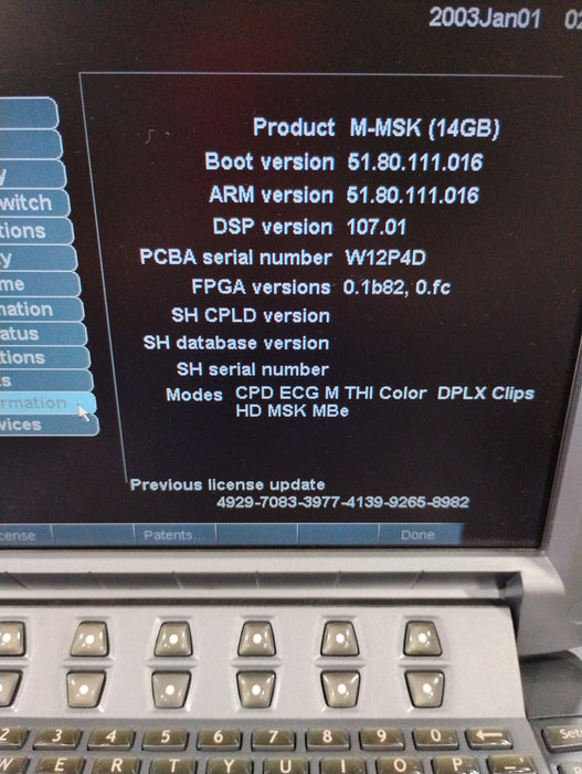 Sonosite M-MSK M-Turbo Ultrasound