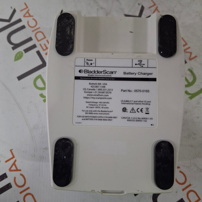 Verathon Medical, Inc BladderScan 0570-0193 Battery Charger