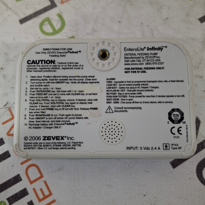 Moog Medical Enteralite Infinity Enteral Feeding Pump