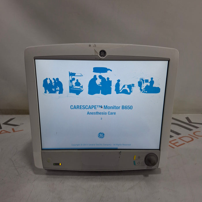 GE Healthcare Carescape B650 Anesthesia Care Patient Monitor