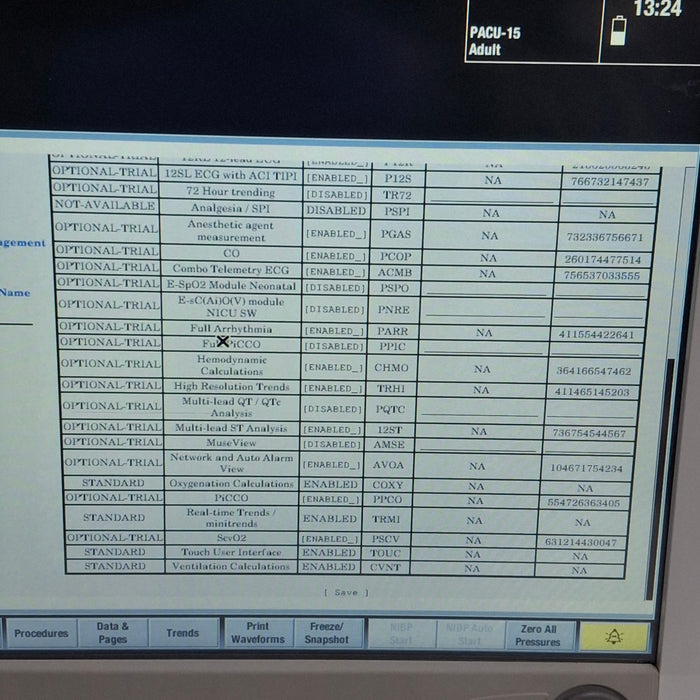 GE Healthcare Carescape B650 Post Anesthesia Care Patient Monitor