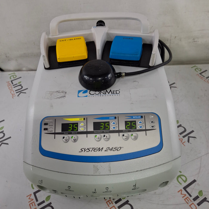 ConMed System 2450 Electrosurgical Unit