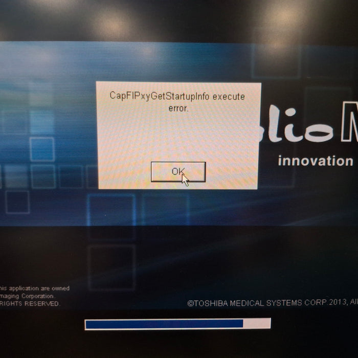 Toshiba Aplio MX Ultrasound System
