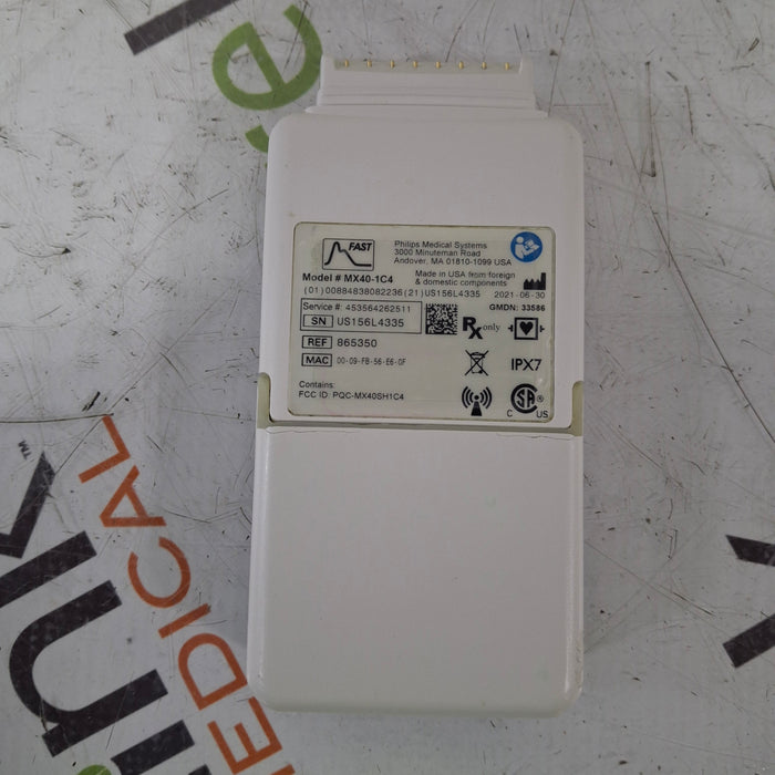 Philips MX40 1.4 ECG/SPO2 865350 Telemetry Transmitter