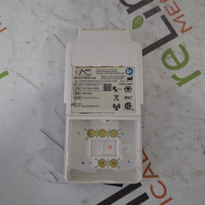 Philips MX40 1.4 ECG/SPO2 865350 Telemetry Transmitter