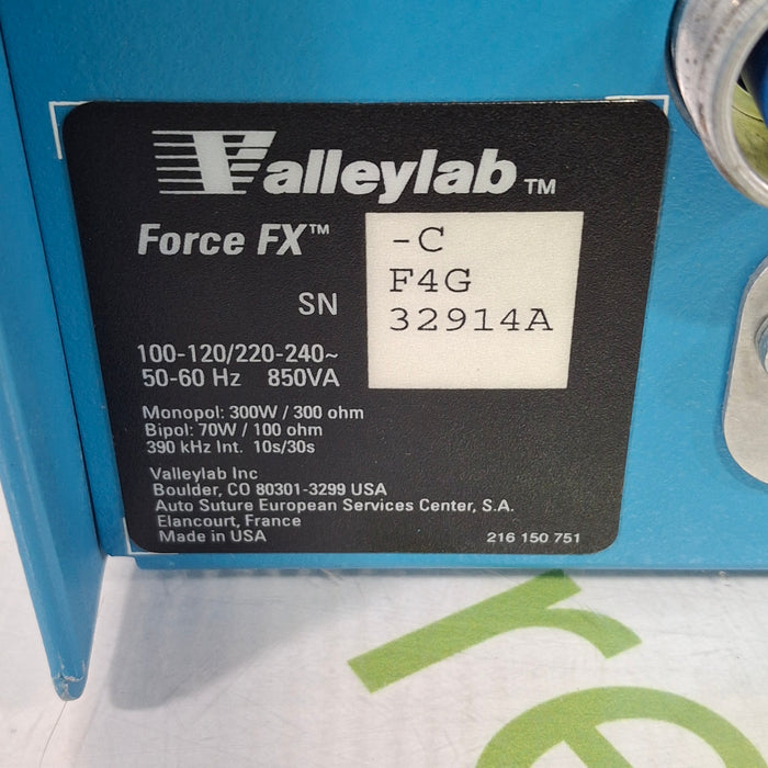 Covidien Valleylab Force FX-C Electrosurgical Generator