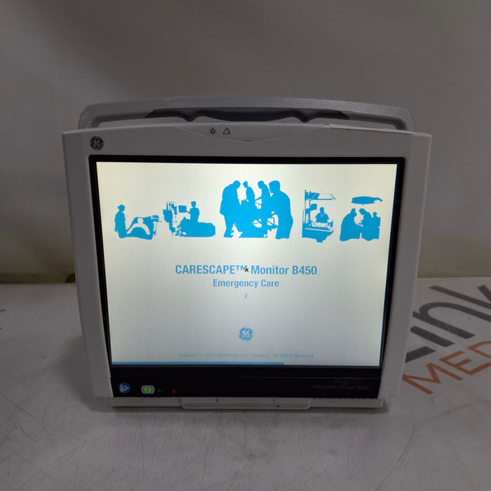 GE Healthcare Carescape B450 Emergency Care Patient Monitor