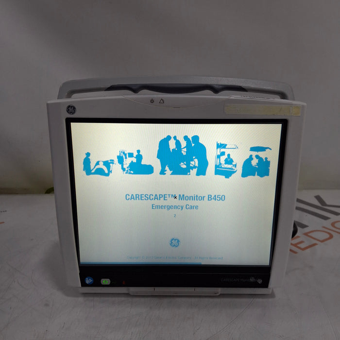 GE Healthcare Carescape B450 Emergency Care Patient Monitor