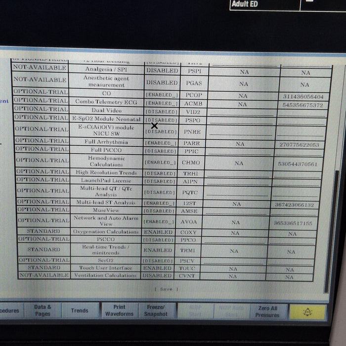 GE Healthcare Carescape B450 Emergency Care Patient Monitor
