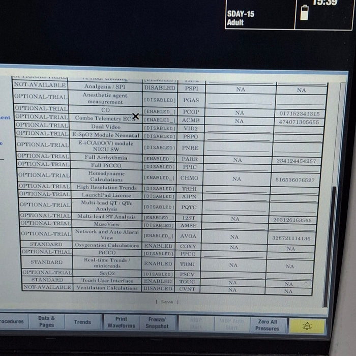 GE Healthcare Carescape B450 Critical Care Patient Monitor
