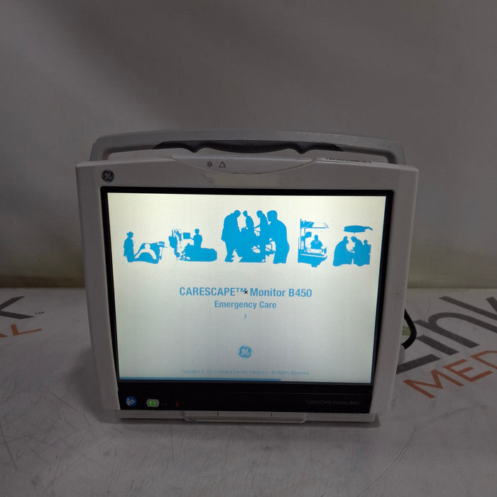 GE Healthcare Carescape B450 Emergency Care Patient Monitor