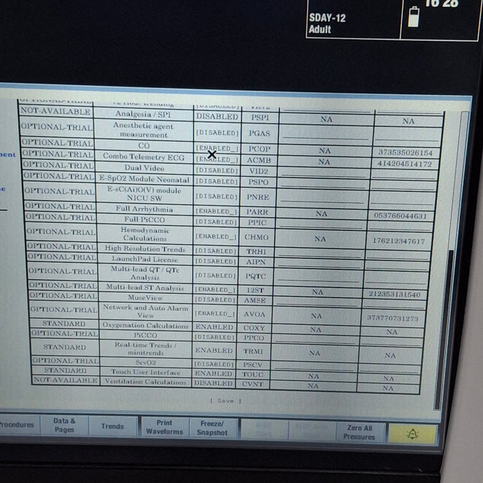 GE Healthcare Carescape B450 Critical Care Patient Monitor