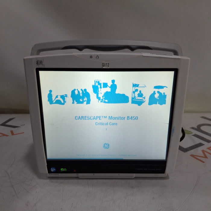 GE Healthcare Carescape B450 Critical Care Patient Monitor