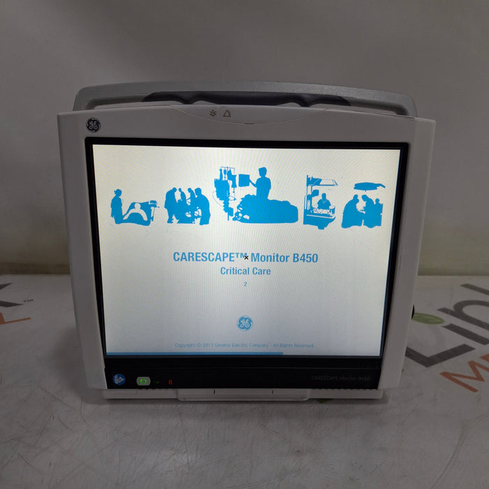 GE Healthcare Carescape B450 Critical Care Patient Monitor