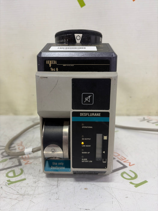 Ohmeda Medical Tec 6 Vaporizer