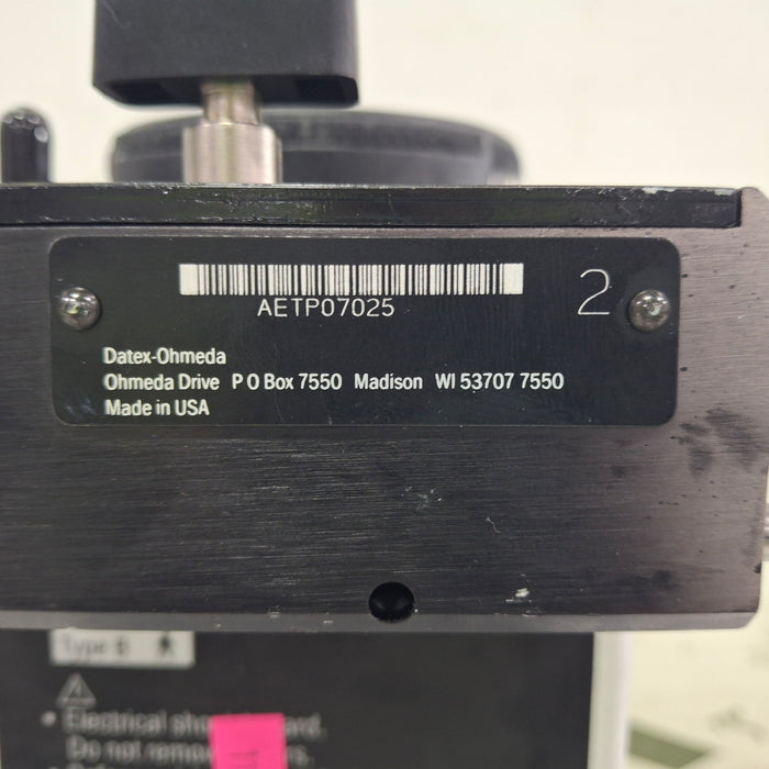 Datex-Ohmeda Tec 6 Plus Desflurane Vaporizer