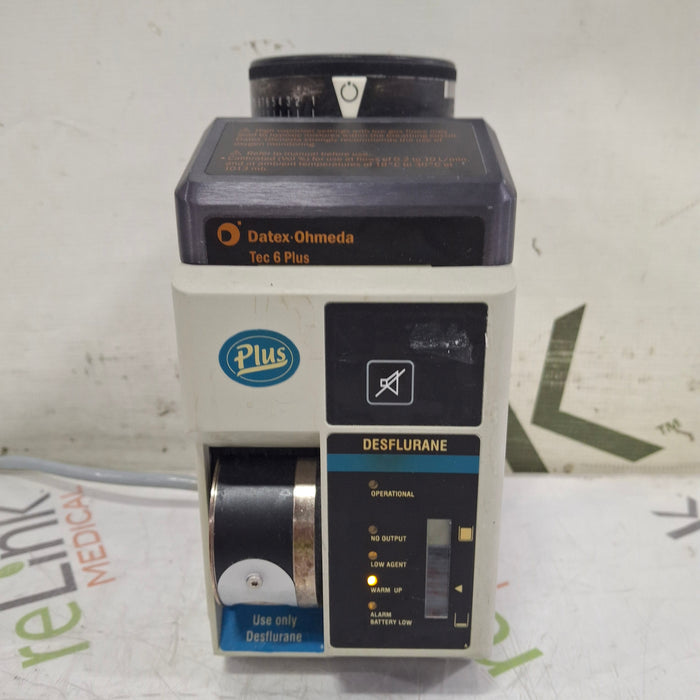 Datex-Ohmeda Tec 6 Plus Desflurane Vaporizer