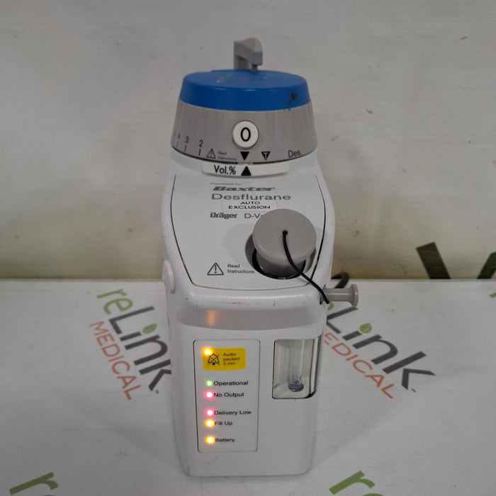 Draeger Medical D-Vapor Desflurane Vaporizer