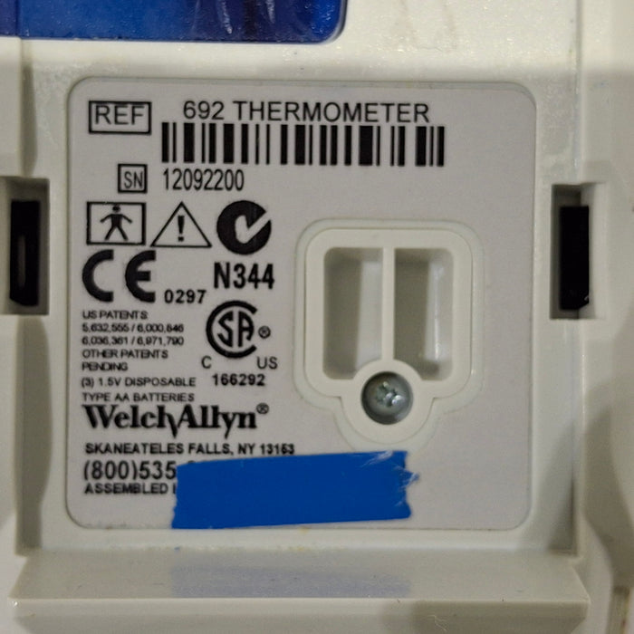 Welch Allyn SureTemp Plus 692 Thermometer