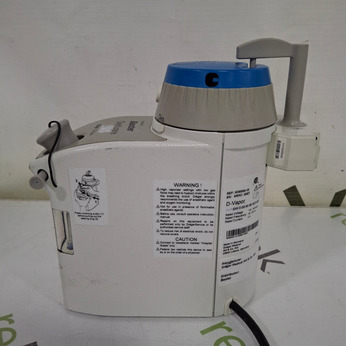 Draeger Medical D-Vapor Desflurane Vaporizer