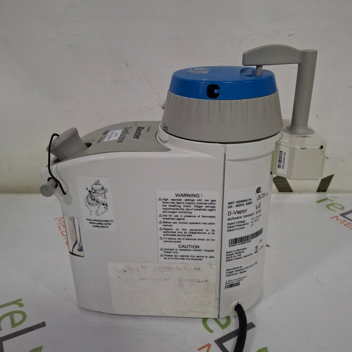 Draeger Medical D-Vapor Desflurane Vaporizer