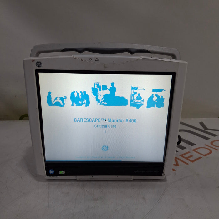 GE Healthcare Carescape B450 Critical Care Patient Monitor