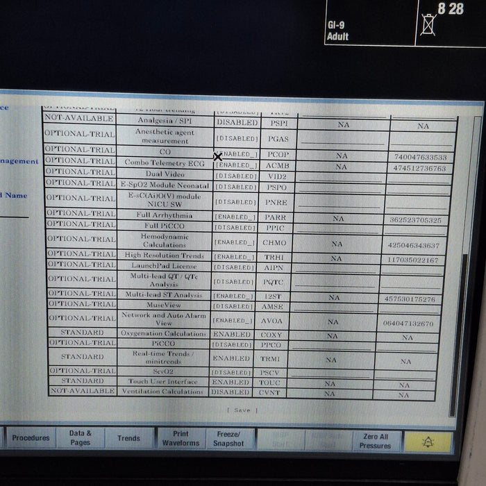 GE Healthcare Carescape B450 Critical Care Patient Monitor