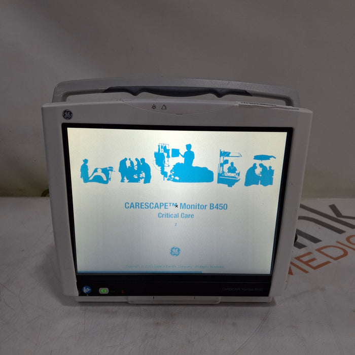 GE Healthcare Carescape B450 Critical Care Patient Monitor