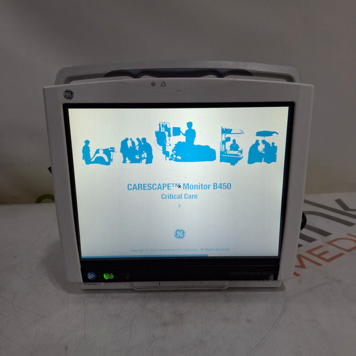 GE Healthcare Carescape B450 Critical Care Patient Monitor