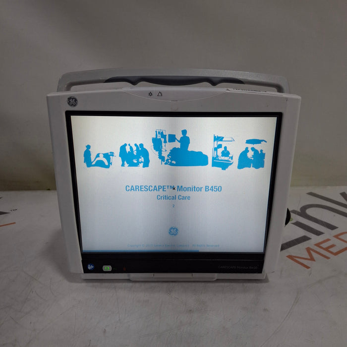 GE Healthcare Carescape B450 Critical Care Patient Monitor