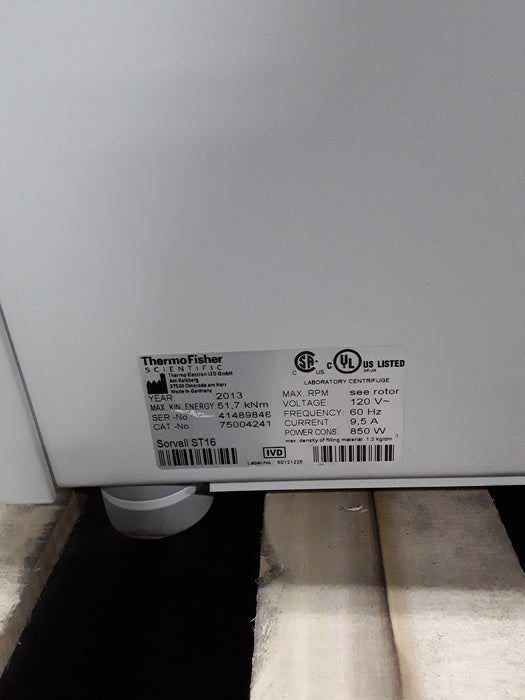 Thermo Scientific Sorvall ST16 Centrifuge