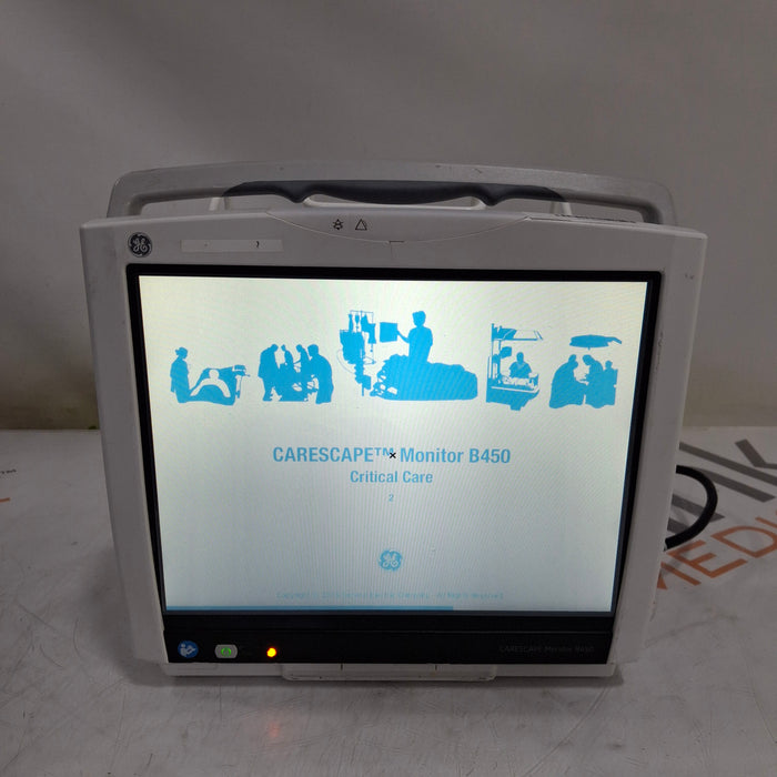 GE Healthcare Carescape B450 Critical Care Patient Monitor