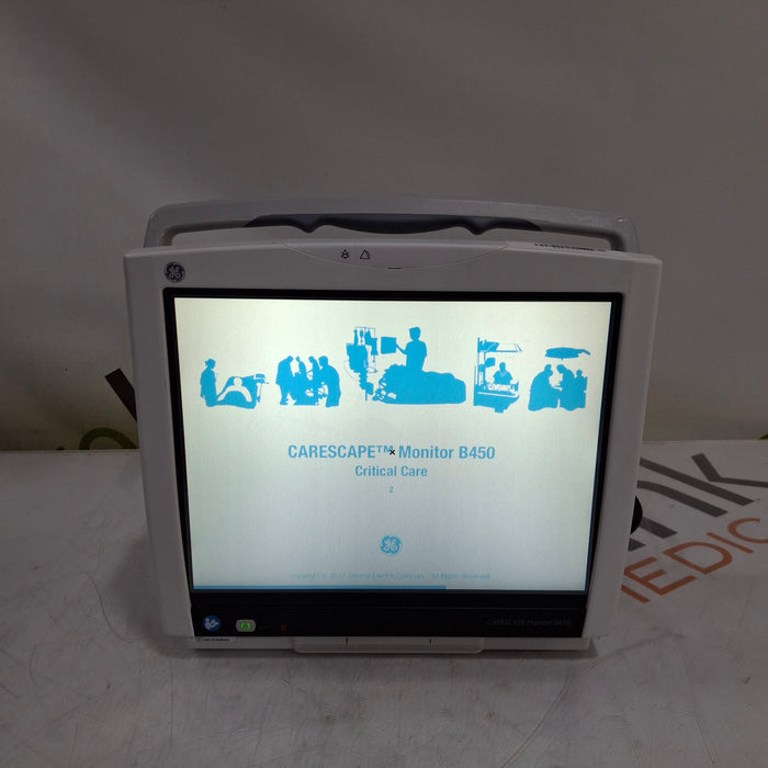 GE Healthcare Carescape B450 Critical Care Patient Monitor