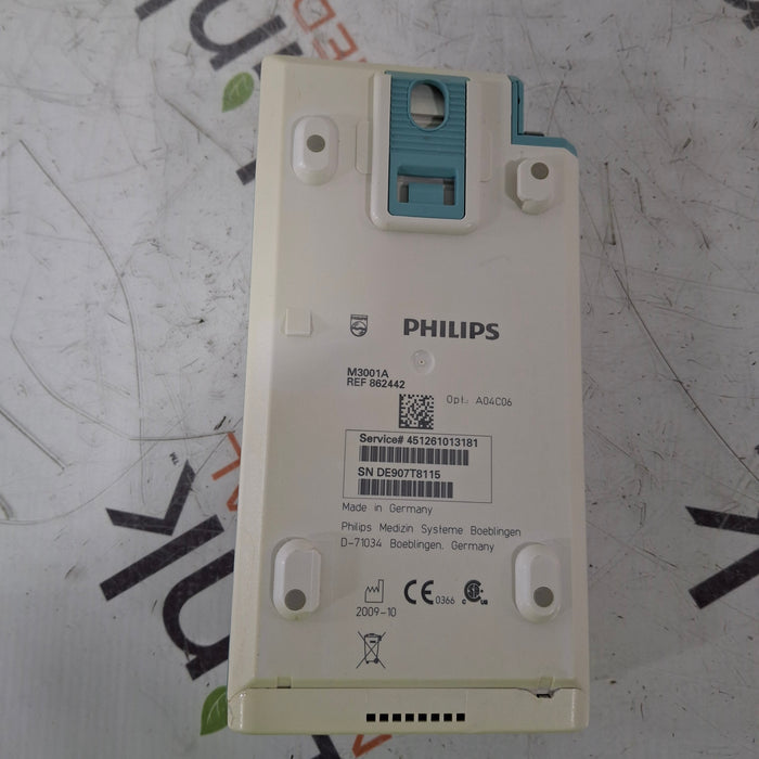 Philips M3001A-A04C06 OxiMax SpO2, NIBP, ECG, Temp, IBP MMS Module