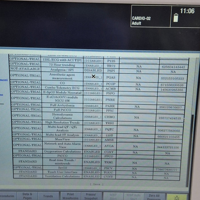 GE Healthcare Carescape B650 Critical Care Patient Monitor
