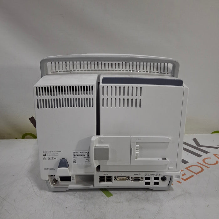 GE Healthcare Carescape B650 Critical Care Patient Monitor
