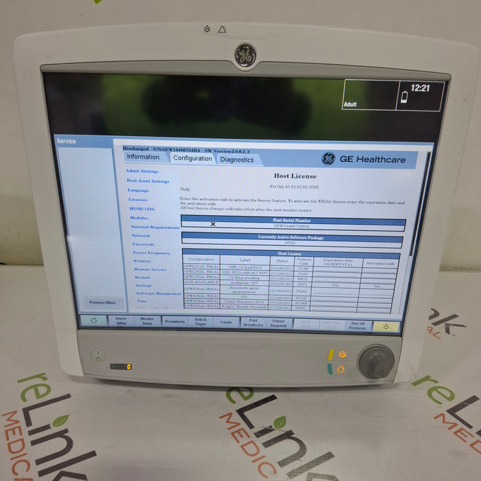 GE Healthcare Carescape B650 Patient Monitor