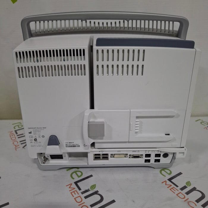 GE Healthcare Carescape B650 Post Anesthesia Care Patient Monitor