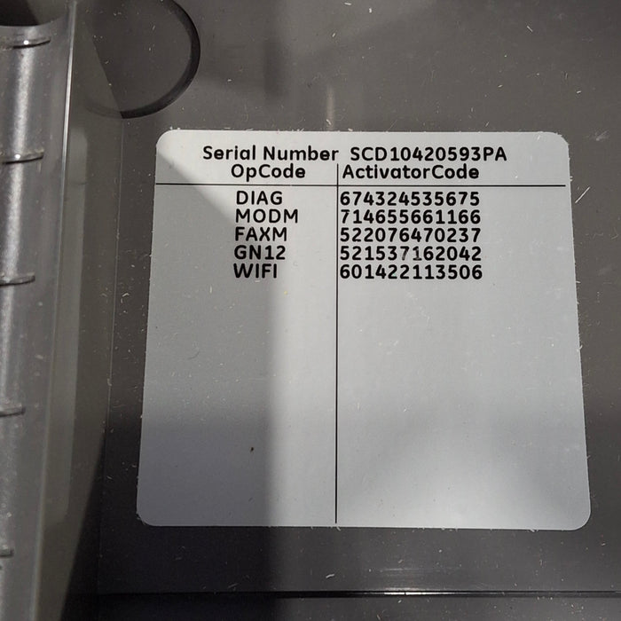 GE Healthcare MAC 5500 ECG without CAM Module