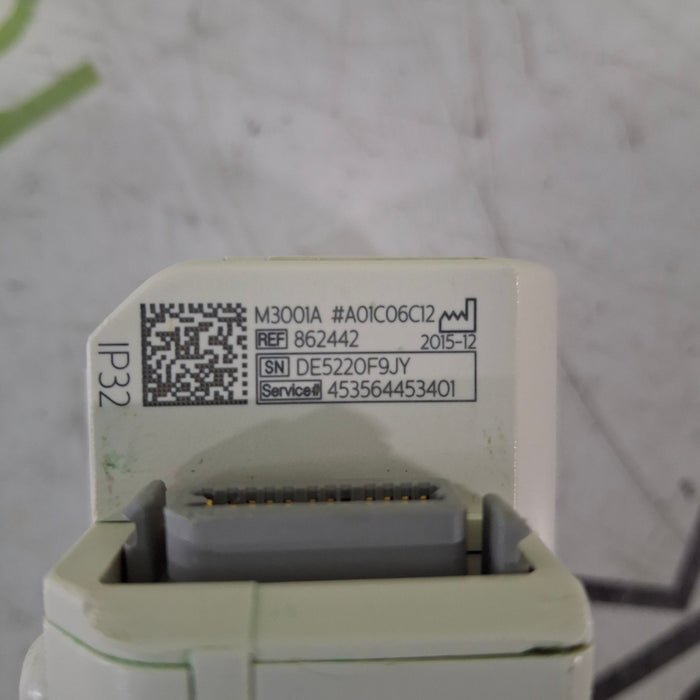 Philips M3001A-A01C06C12 Fast SpO2, NIBP, 12 lead ECG, Temp, IBP MMS Module