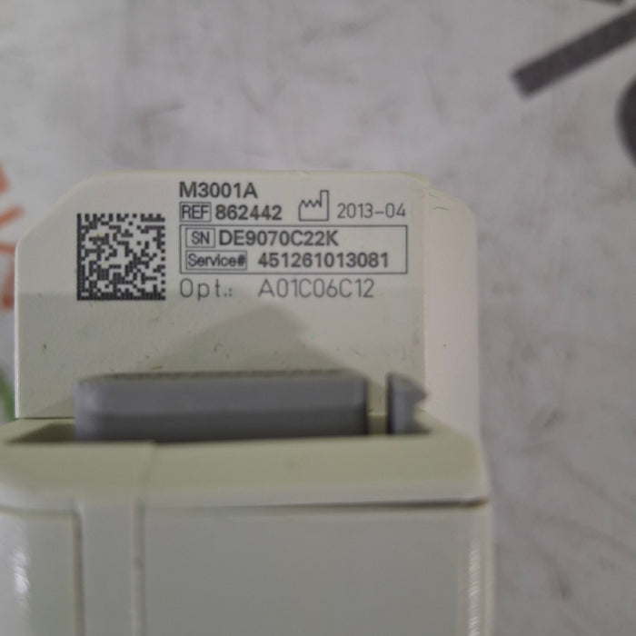 Philips M3001A-A01C06C12 Fast SpO2, NIBP, 12 lead ECG, Temp, IBP MMS Module