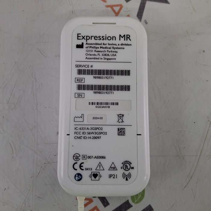 Philips Expression MR Wireless SpO2 Module