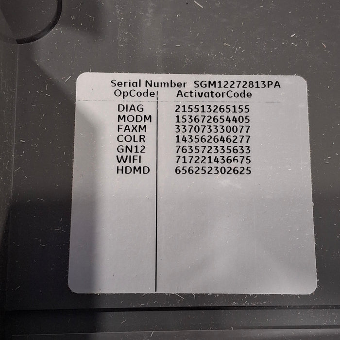 GE Healthcare MAC 5500 HD ECG without CAM Module